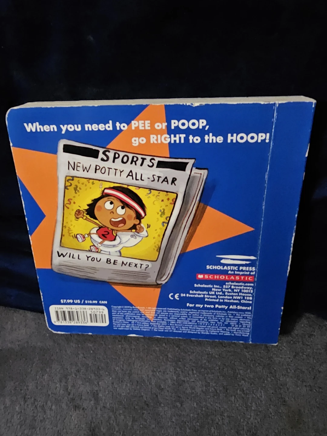 Potty All-Star Children's Book by Ross Burach - photo 2