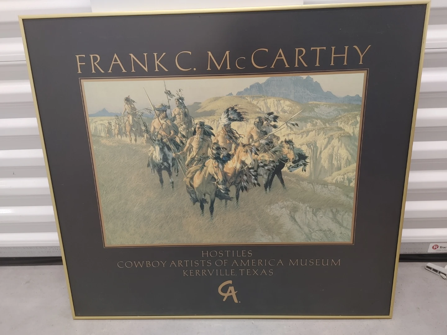 Frank C. McCarthy "Hostiles" Print