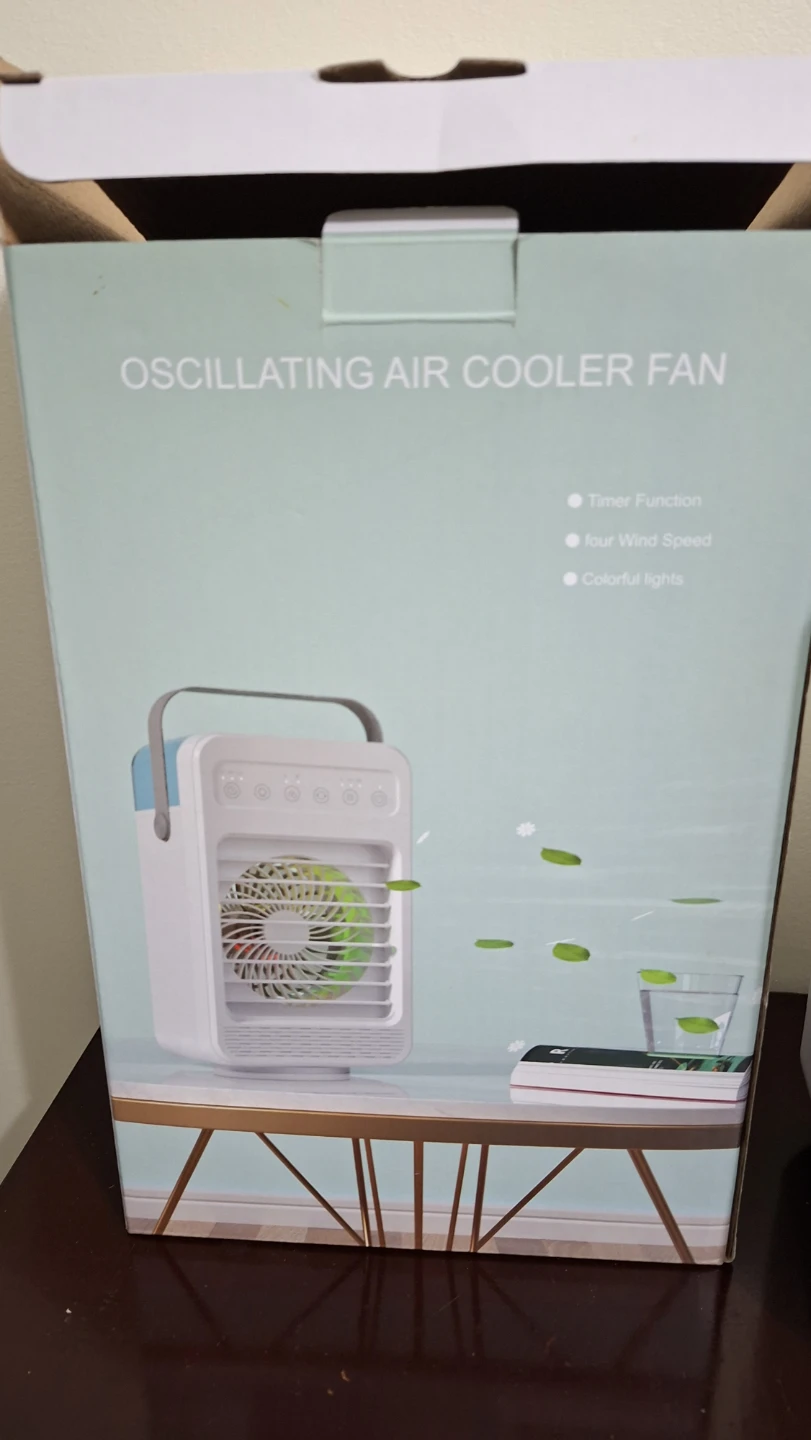 New Oscillating Air Cooler Fan - photo 3