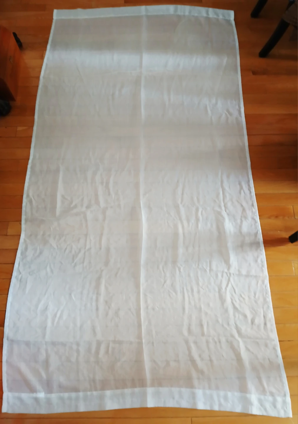 FREE Pair of White Sheer Curtain Panels