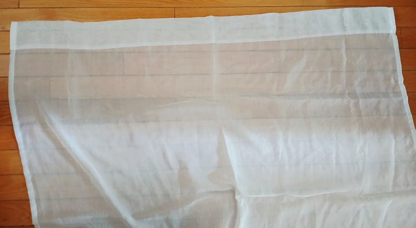 FREE Pair of White Sheer Curtain Panels - photo 2