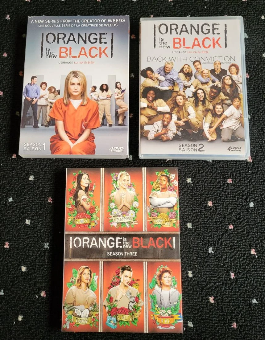 Orange Is The New Black DVD Seasons 1-3