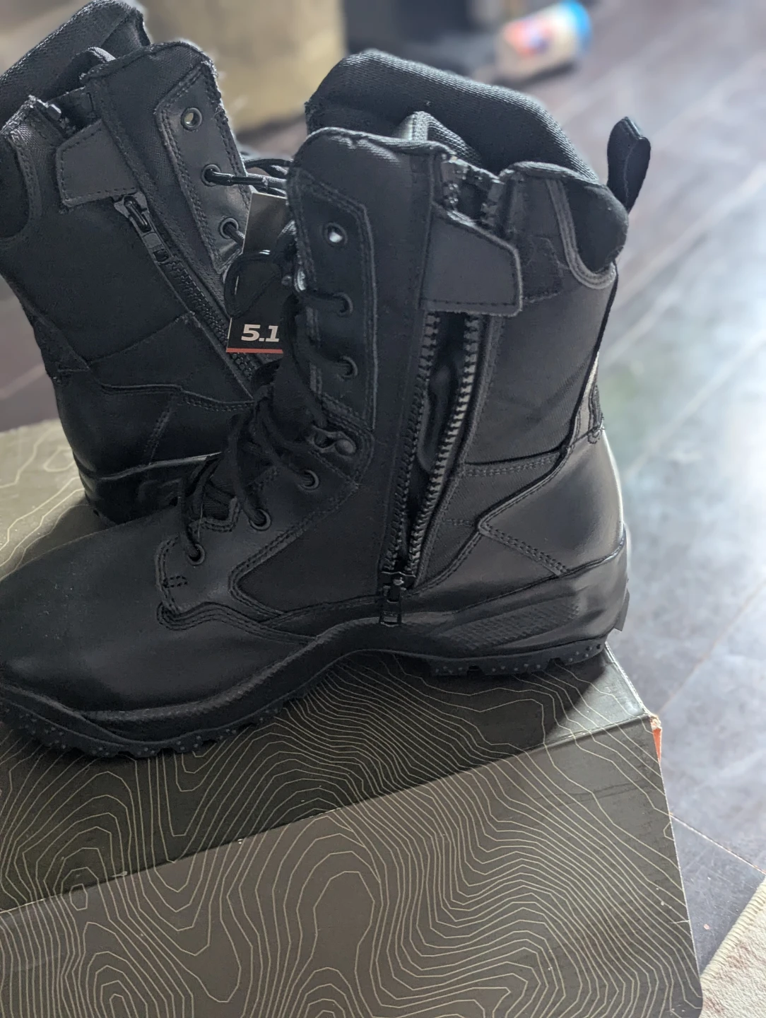 5.11 Tactical Black Side-Zip Boots