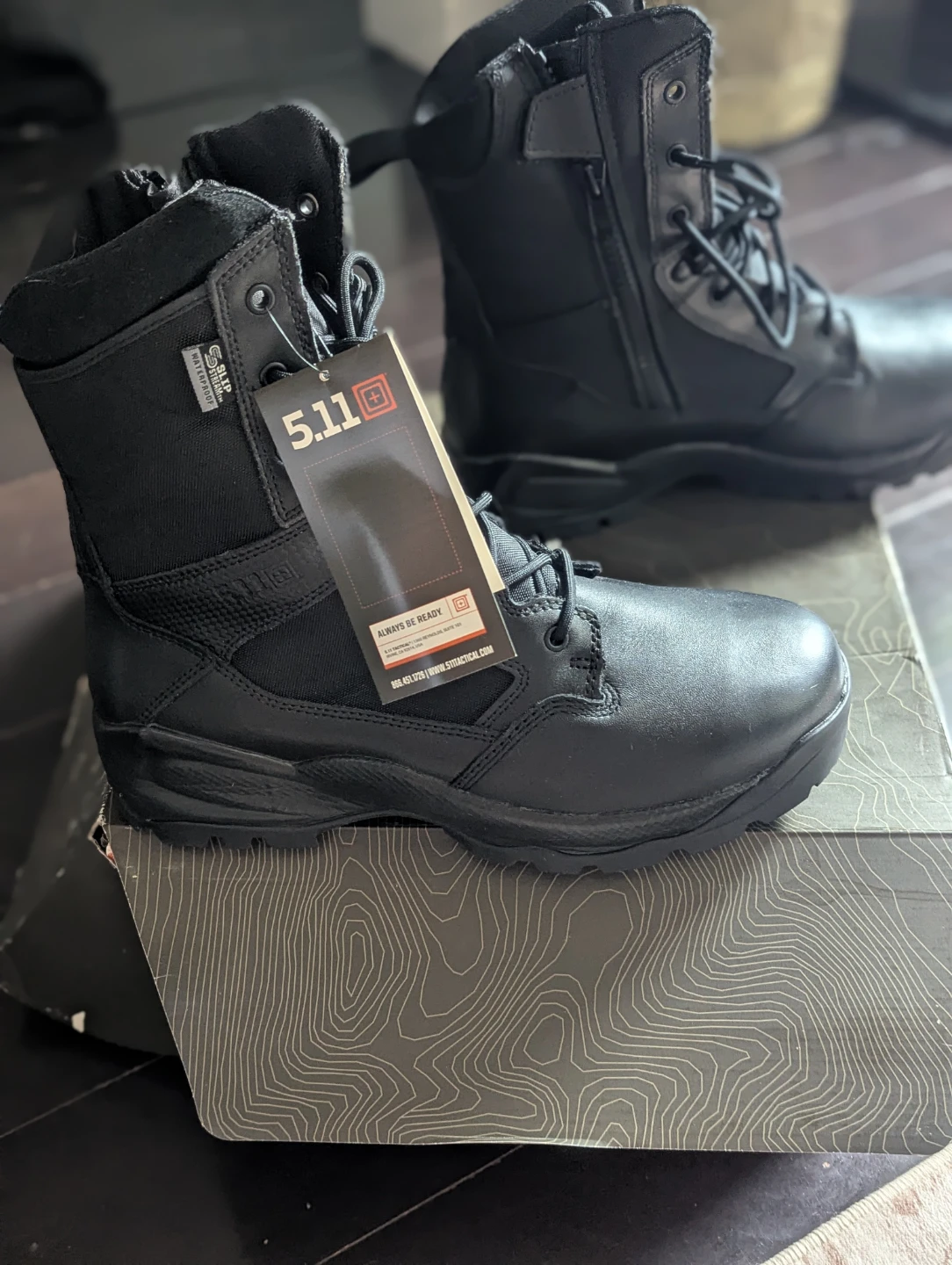 5.11 Tactical Black Side-Zip Boots - photo 3