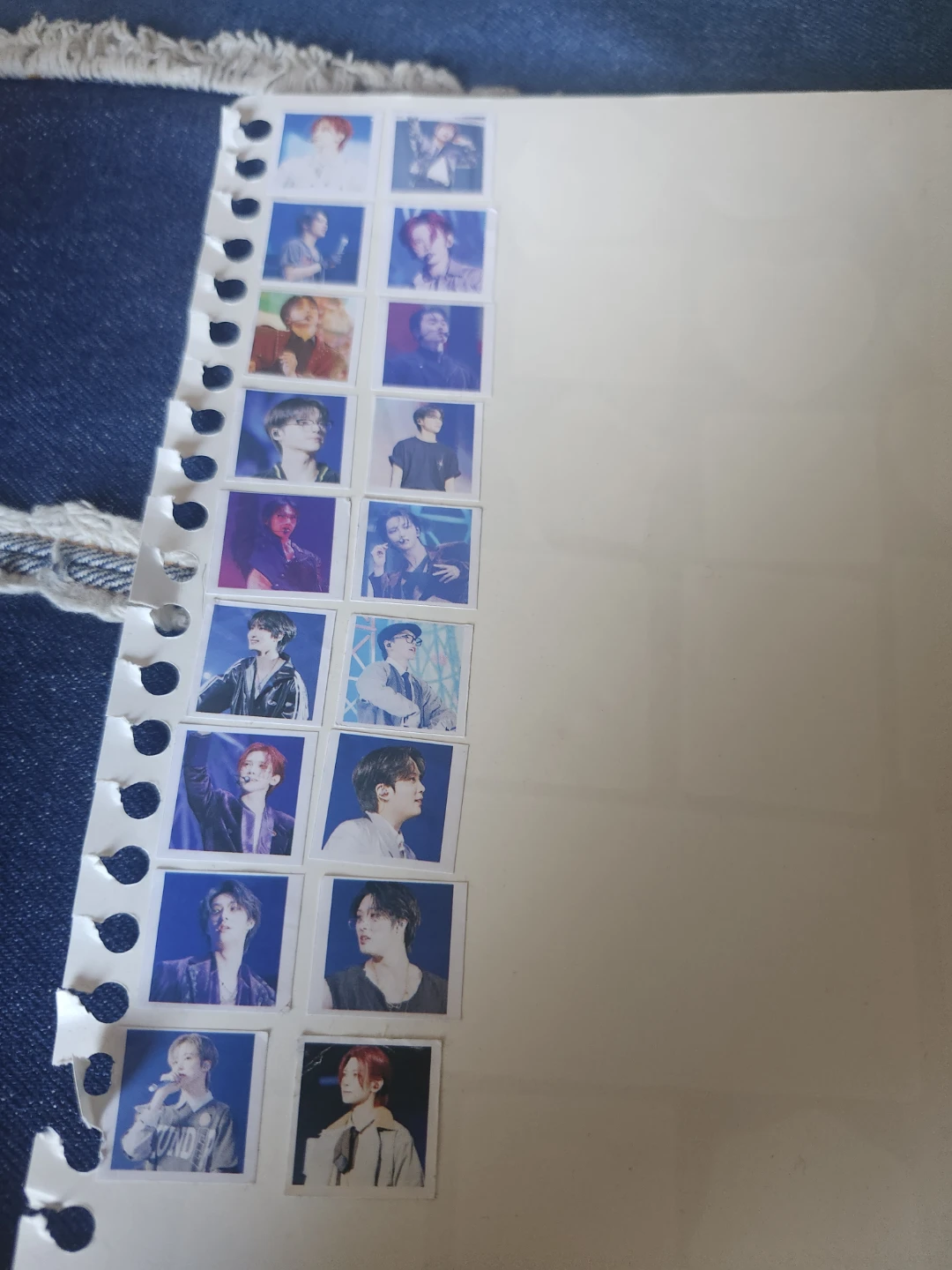 ATEEZ 2025 World Tour In Your Fantasy Lomo Card & Sticker Set - photo 3
