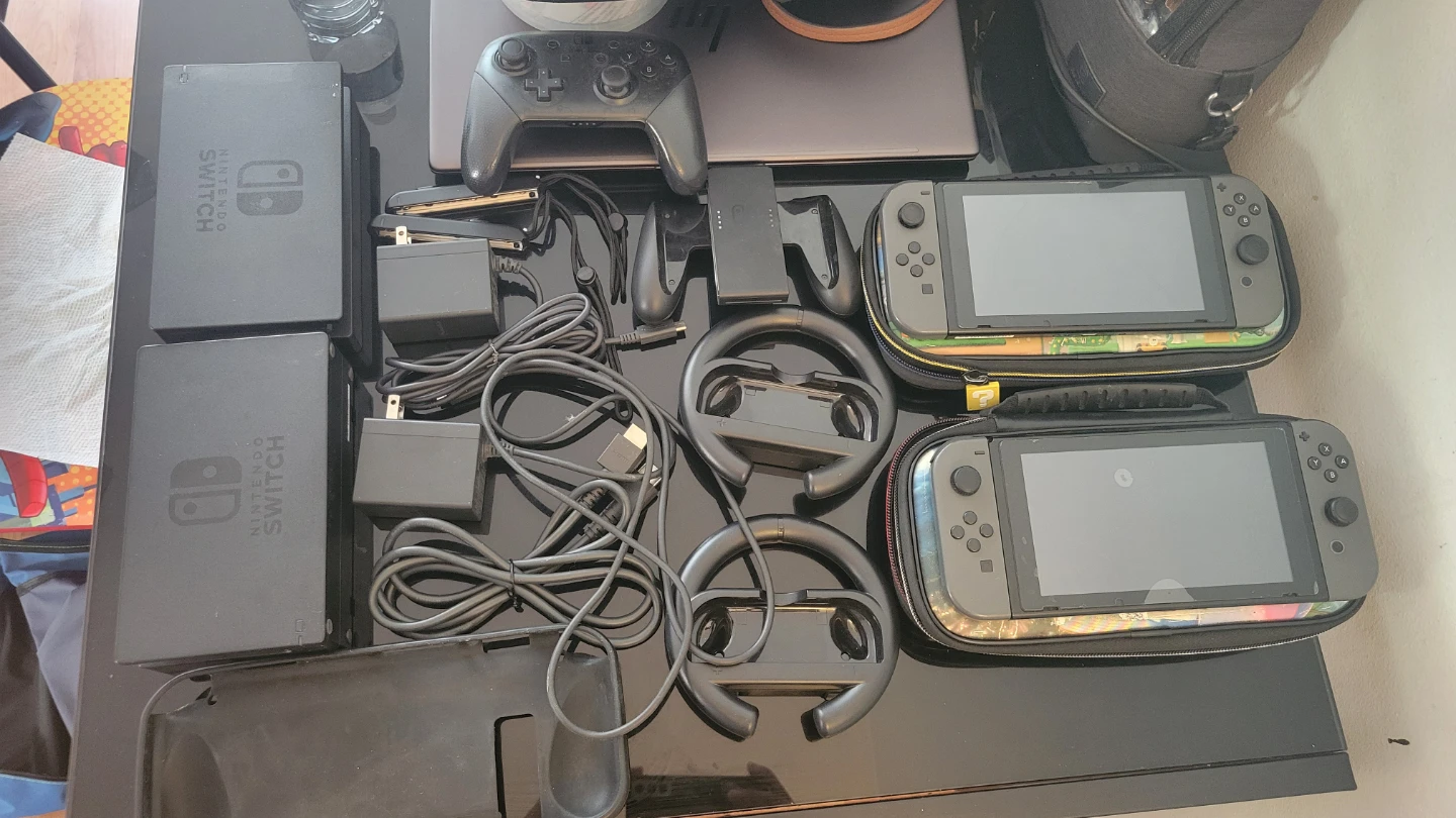 Modded Nintendo Switch V1 – Atmosphère, 87.9GB SD, + Accessories - photo 3