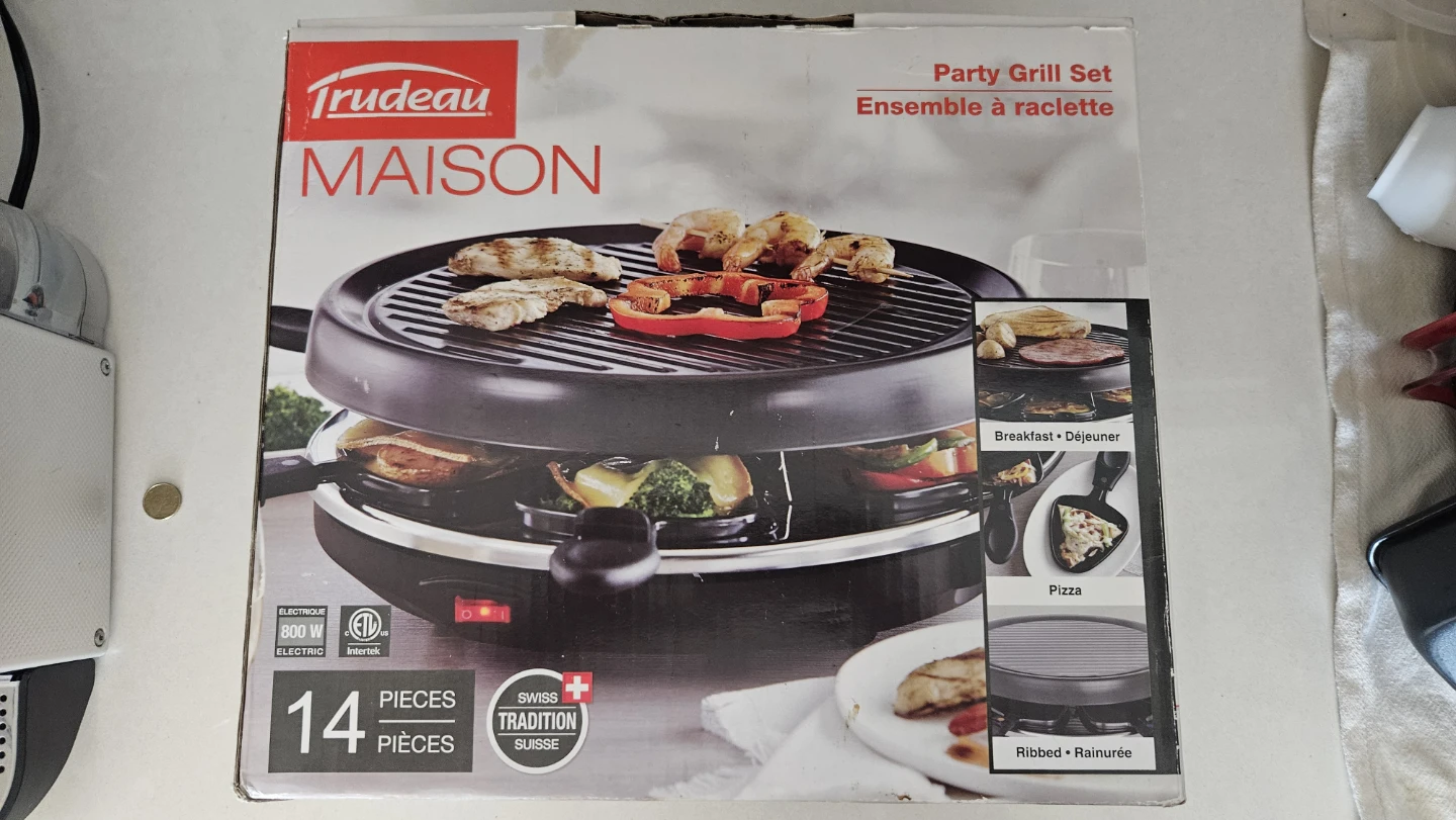 Raclette Party Grill Set