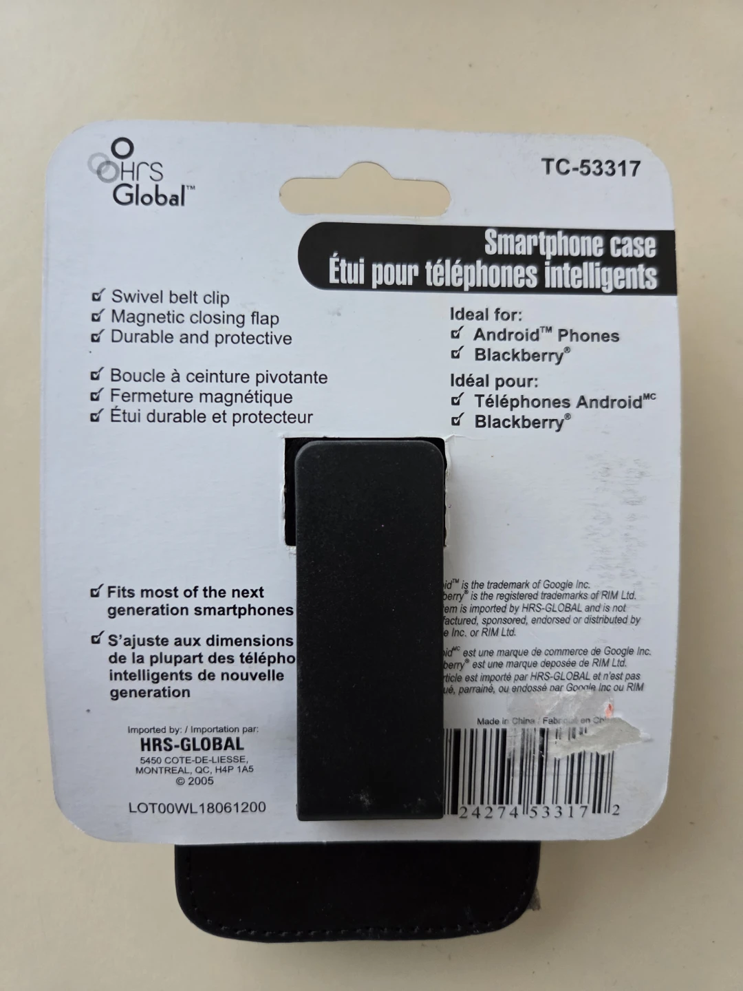 Smartphone Case with Swivel Belt Clip. NEW. - photo 2