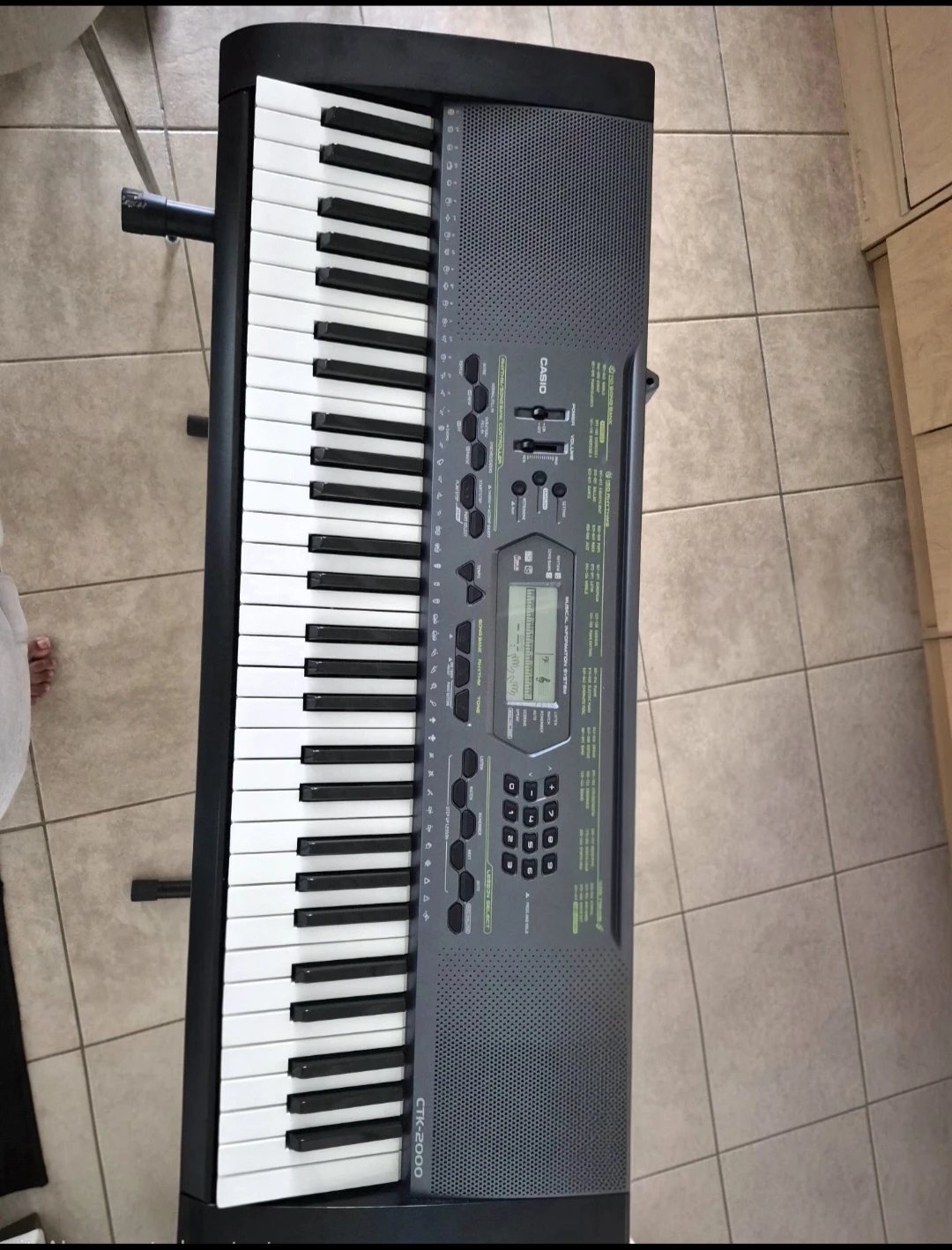 Electric Casio Keyboard  CTK 2000 - photo 2