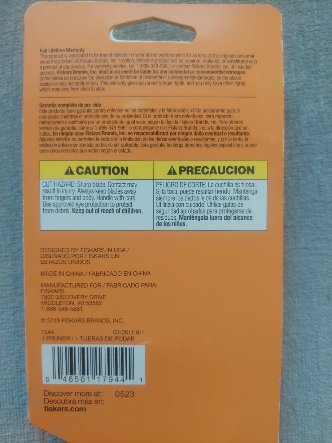 New Fiskars 3/4" Bypass Pruner - photo 4