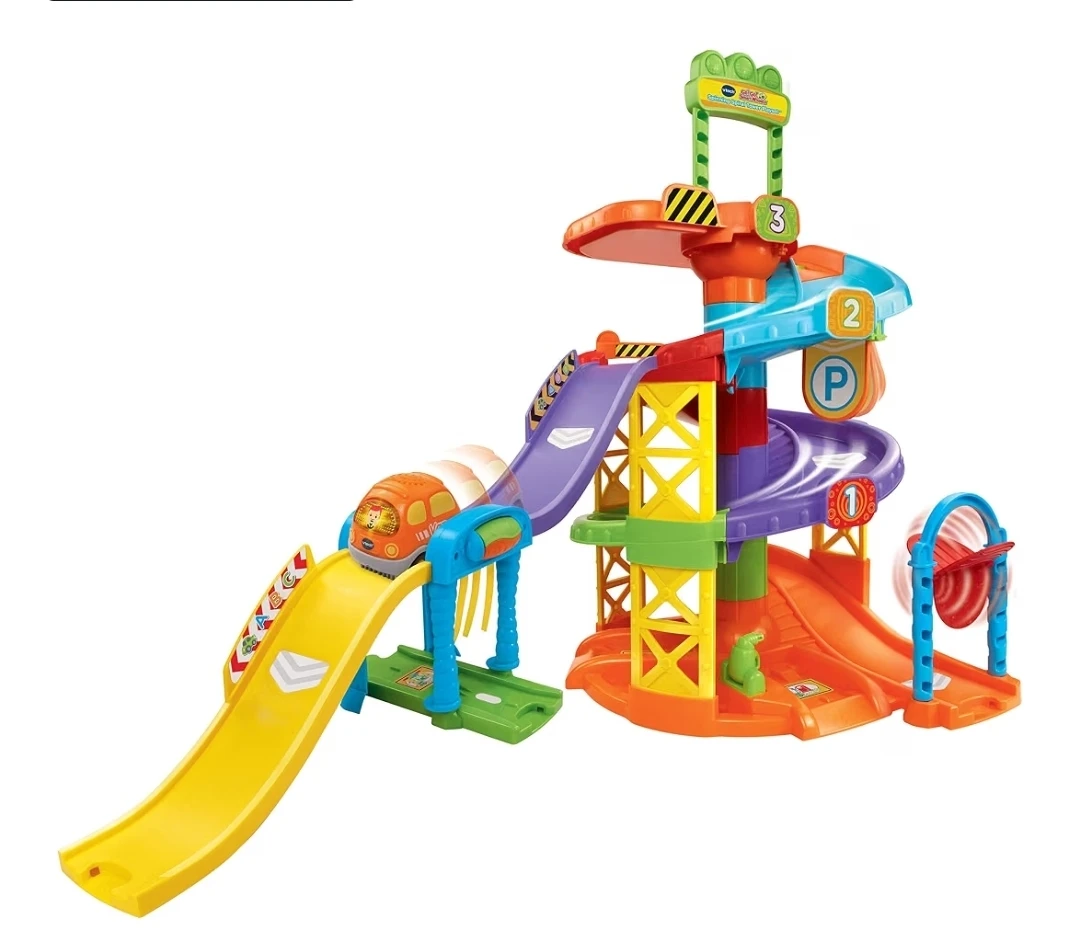VTech Go! Go! Smart Wheels Spinning Spiral Tower Playset