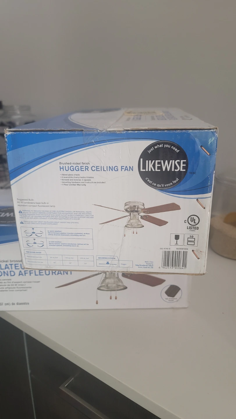 Likewise Hugger Ceiling Fan - 42" - photo 2