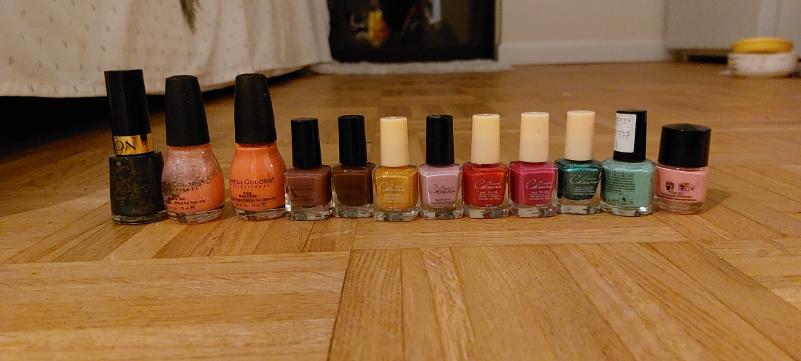 Assorted Nail Polish Lot - Sinful Colors, Revlon, LA Colors