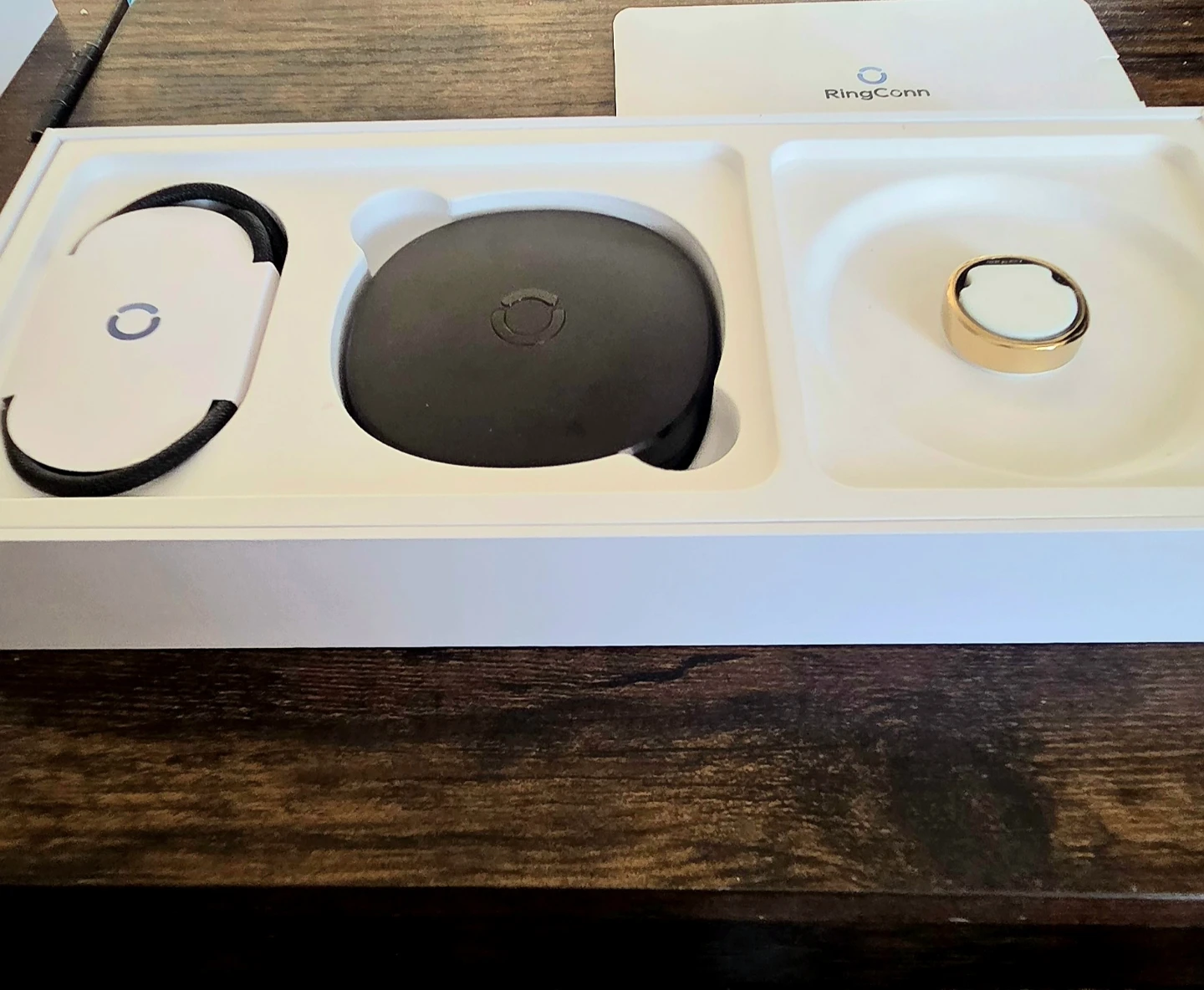 New RingConn Gen 2 Smart Ring, Royal Gold (SIZE 10)