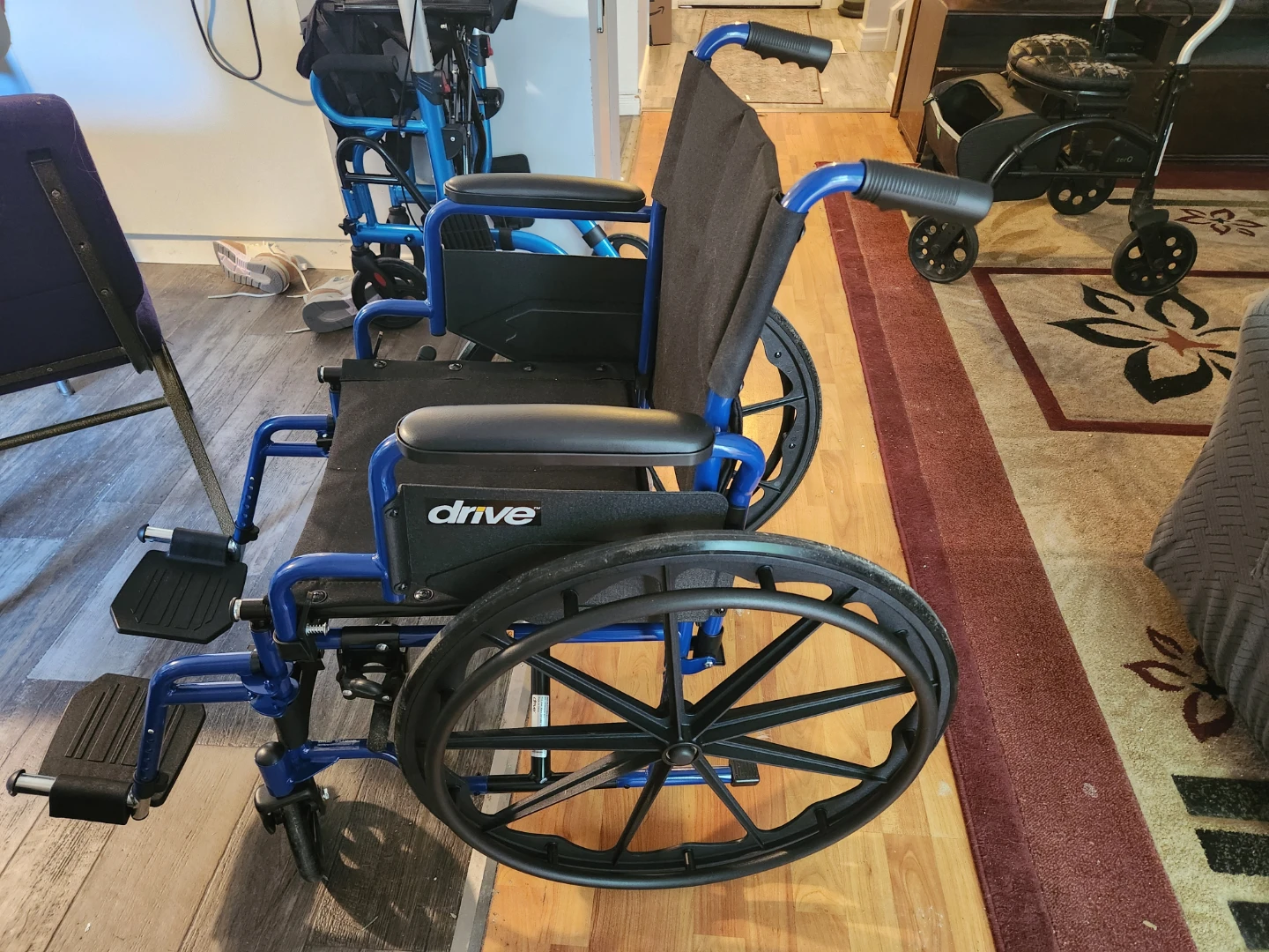 Drive Blue Wheelchair - photo 5