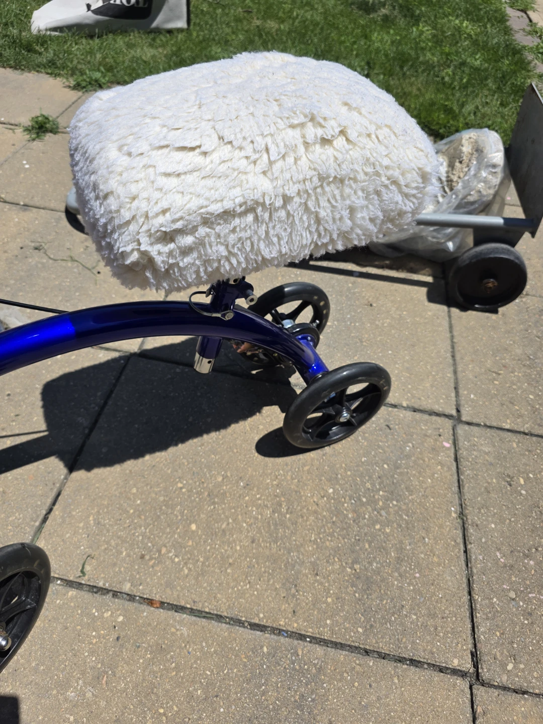 Blue Knee Scooter Walker - photo 4