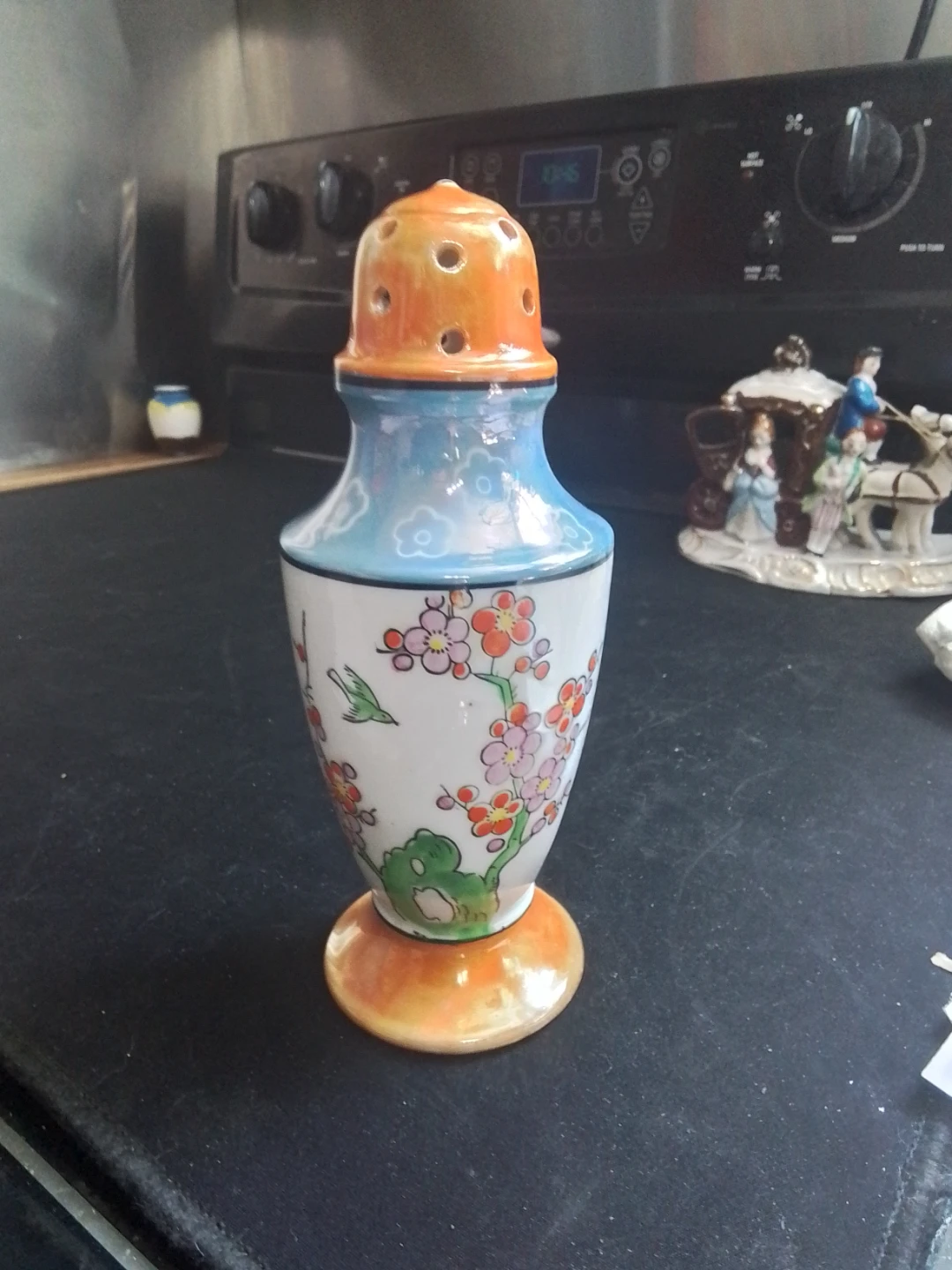1930s Trico Nagoya Japan Lusterware Porcelain Sugar Shaker
