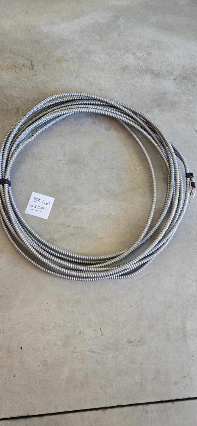 Used 55ft Metal Electrical Conduit