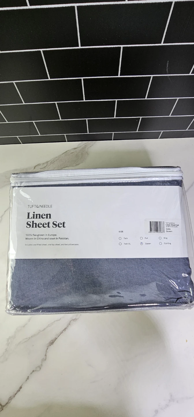 Tuft & Needle Linen Sheet Set - Queen -Bedding - photo 3