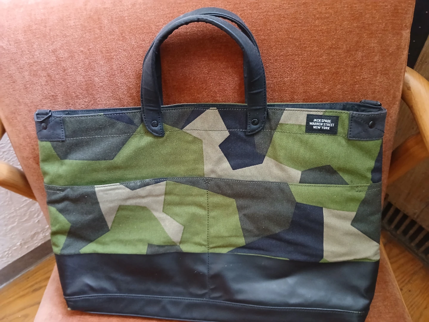 Jack Spade bag  in geometric camo