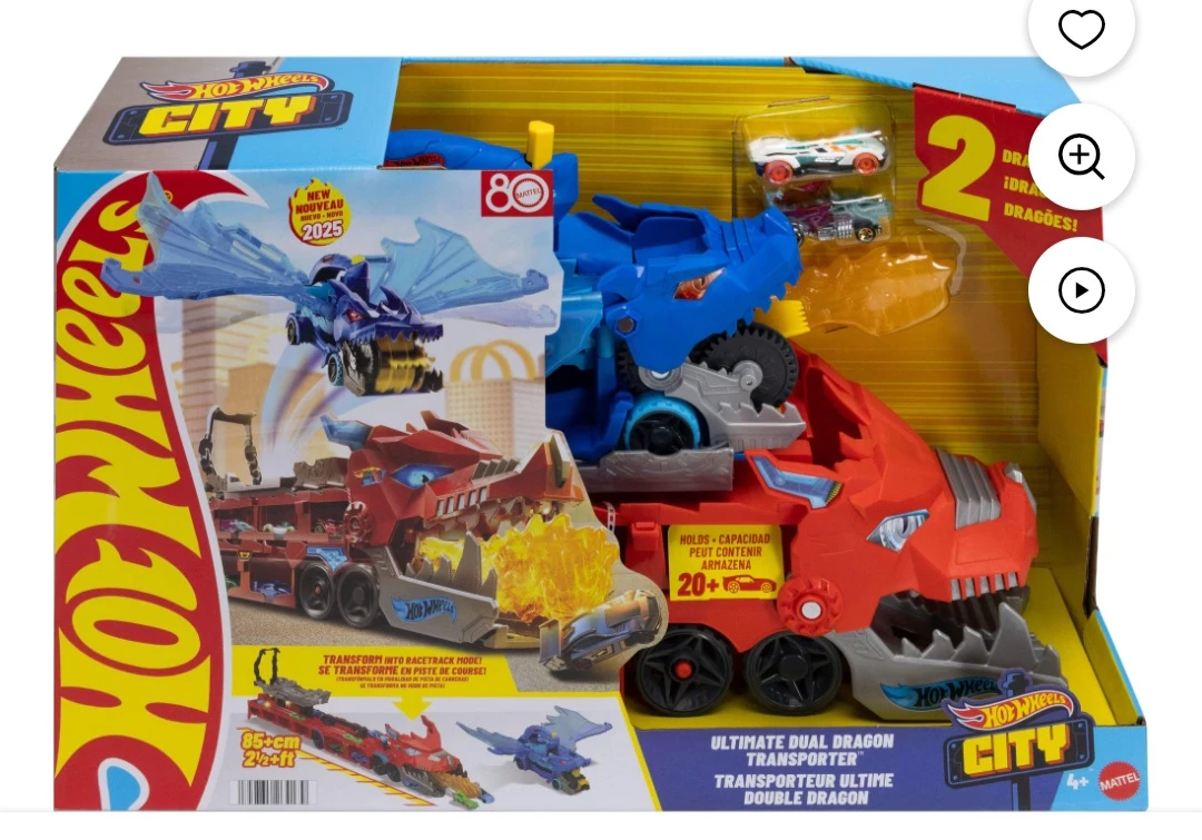 Hot wheels city - Ultimate Dragon transporter - photo 2