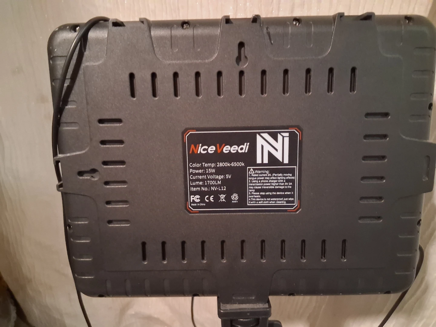 NiceVeedi LED Light Panel , Head  10x8 - photo 2