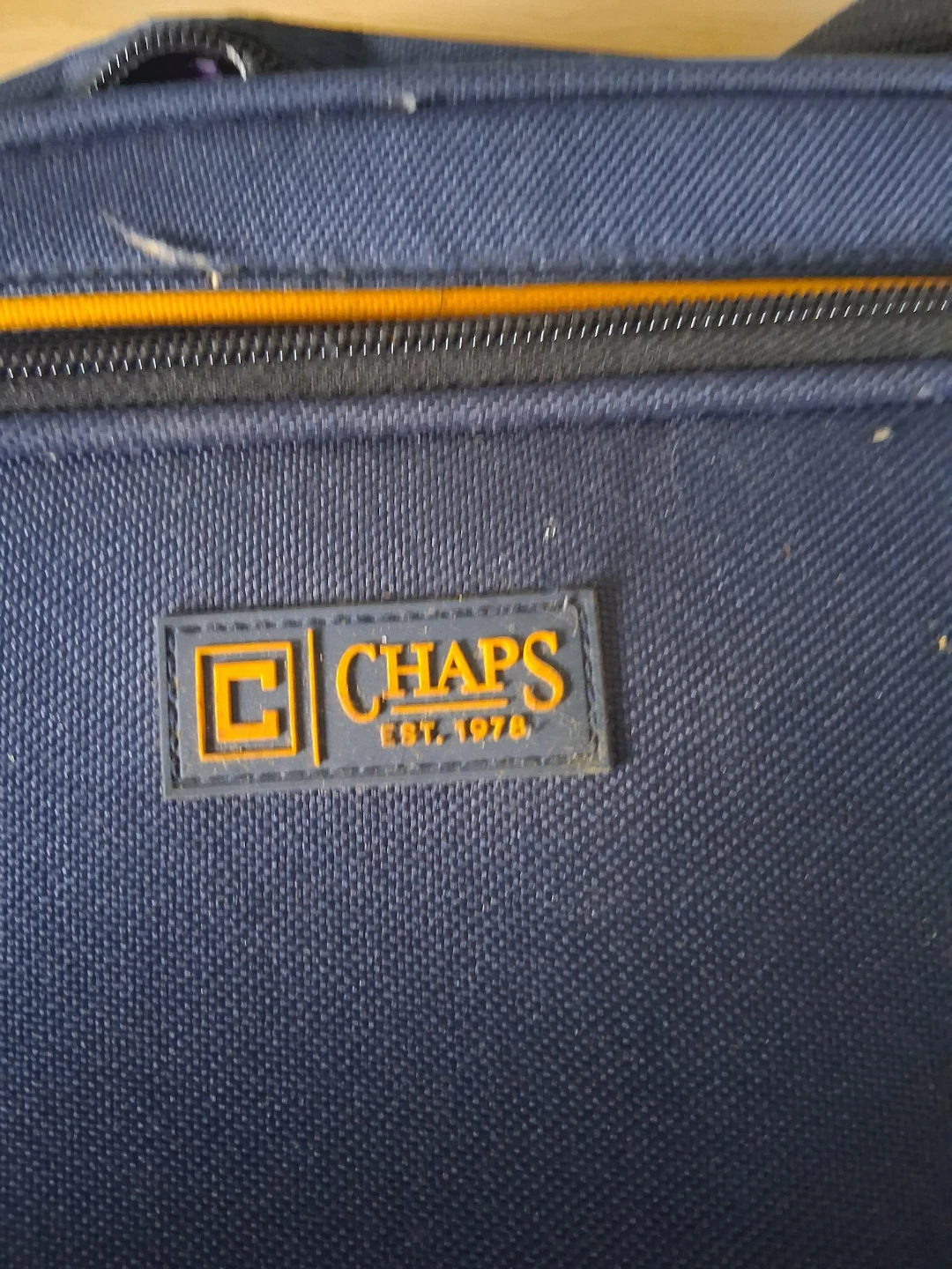 Chaps Navy Blue Messenger Bag - photo 2