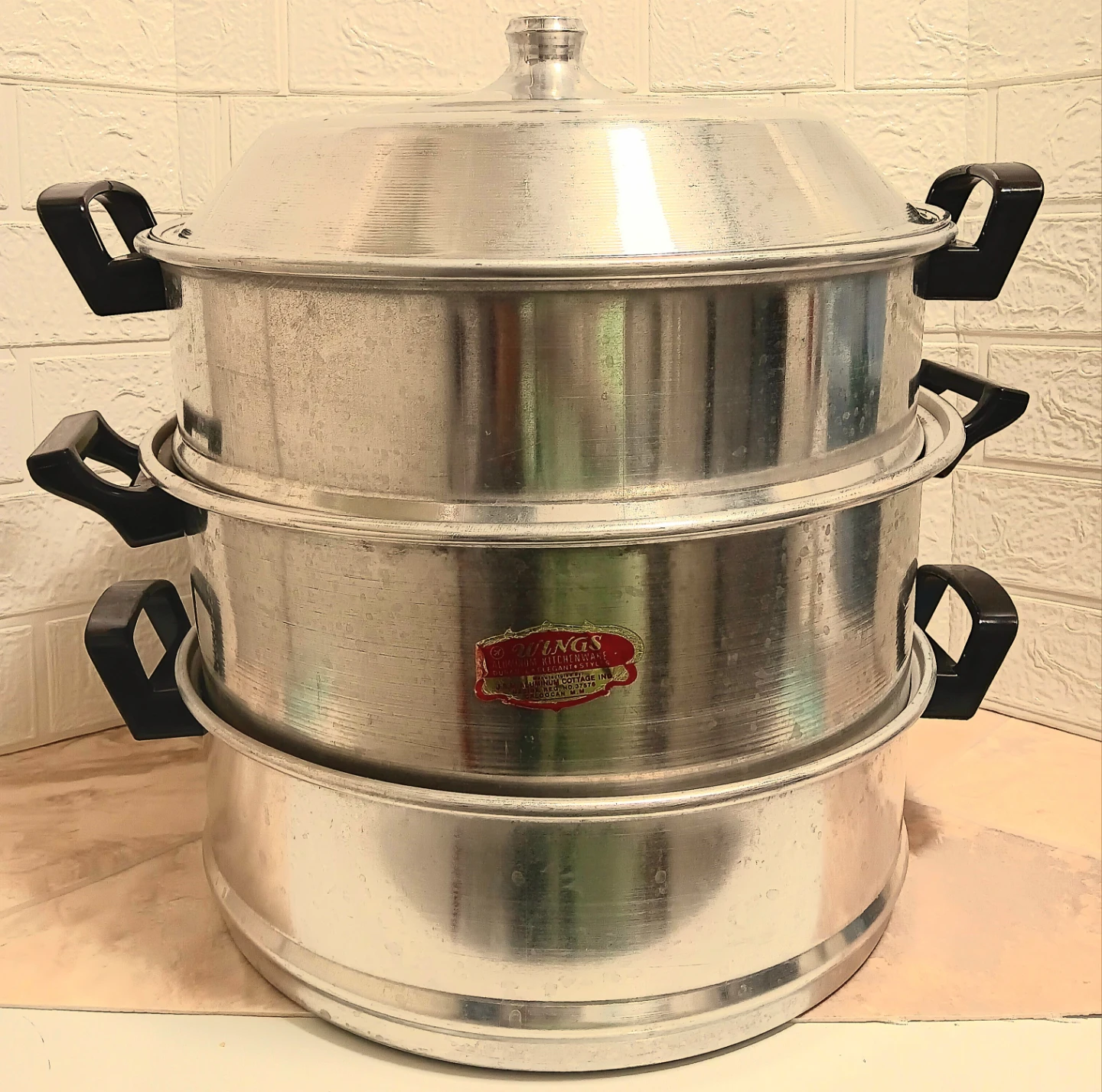🥟Wings Aluminum 3-Tier Steamer🦪