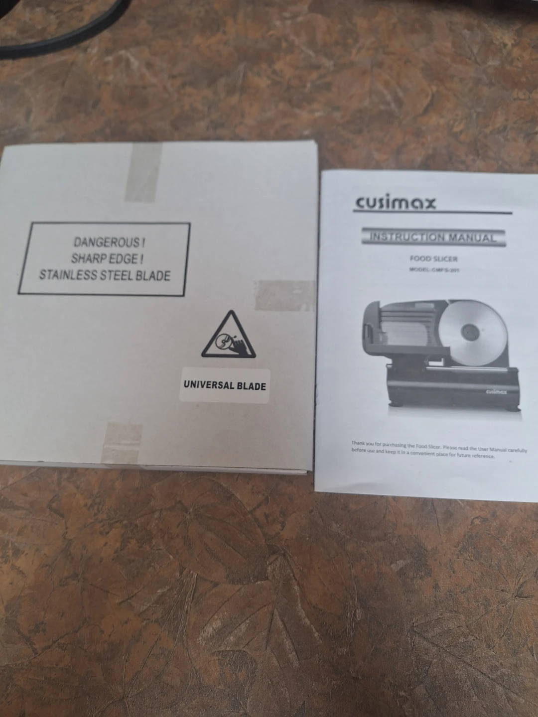 CUSIMAX Food Slicer CMFS-201 - photo 3