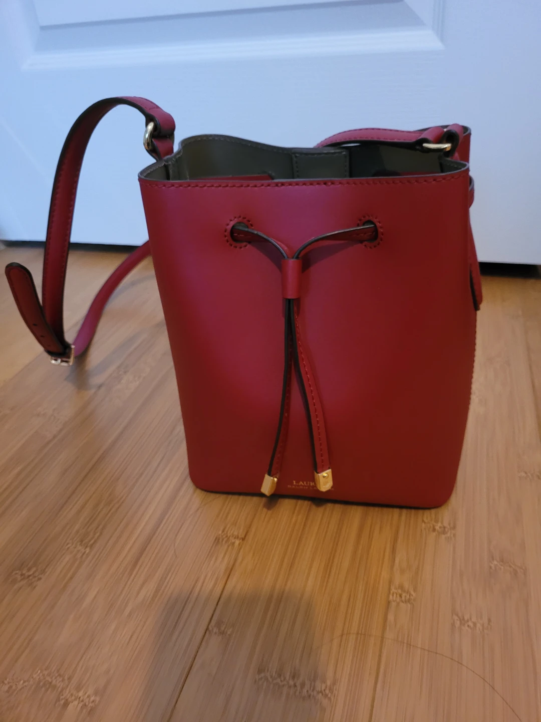 Ralph Lauren Bucket Bag - Red