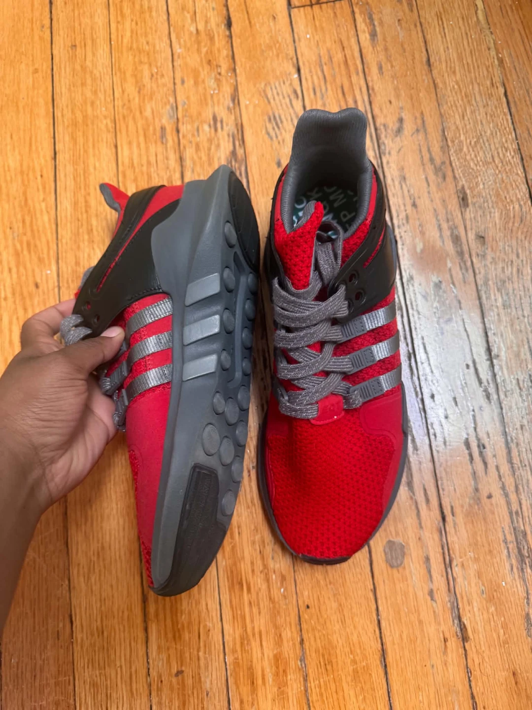 Adidas EQT Shoes Red/Black - photo 2