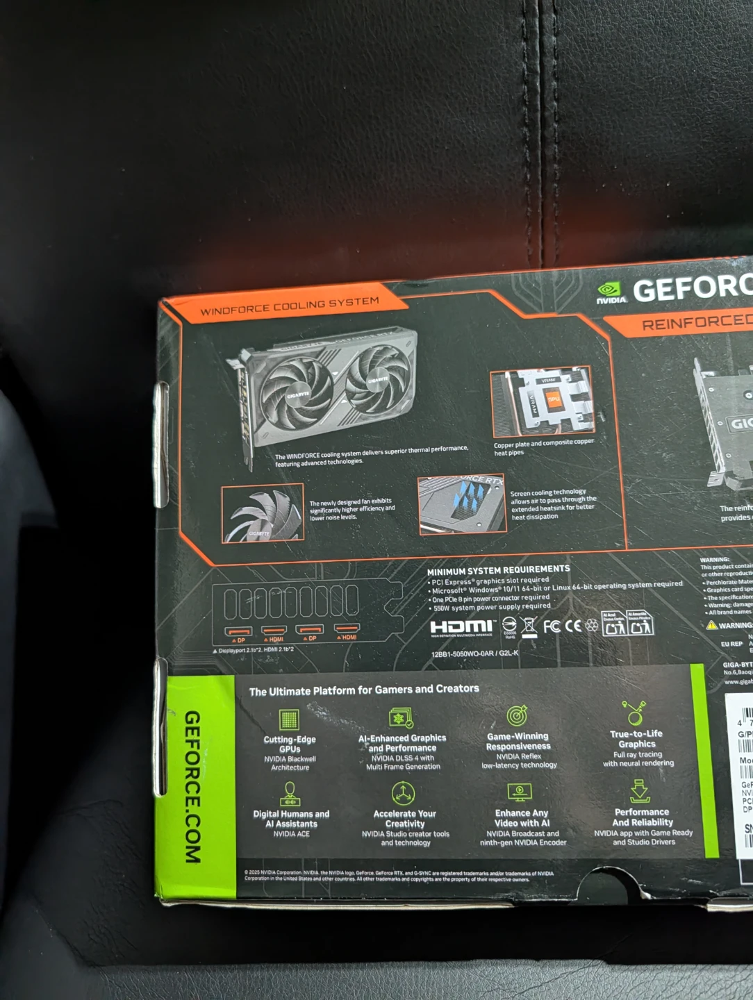GIGABYTE GeForce RTX 5050 Gaming OC 8GB GDDR6 Graphics Card - photo 3
