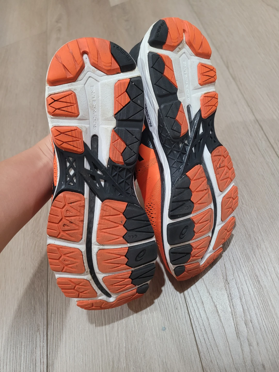 ASICS Running Shoes - Orange/Black - photo 3