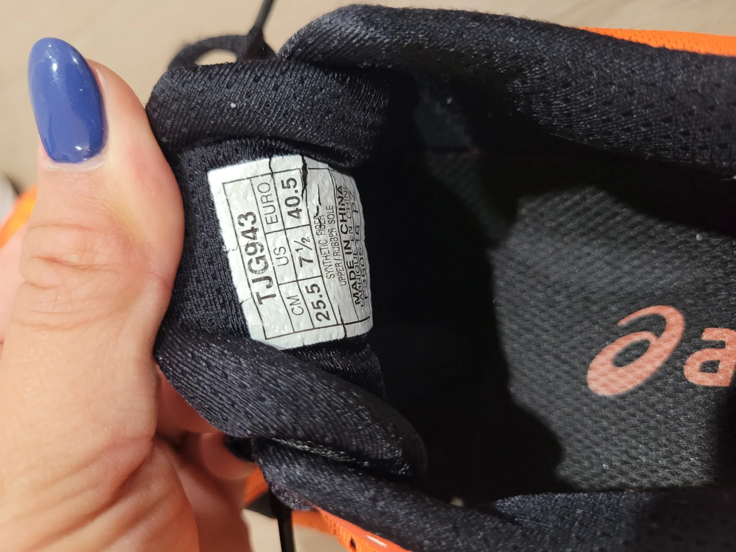 ASICS Running Shoes - Orange/Black - photo 4