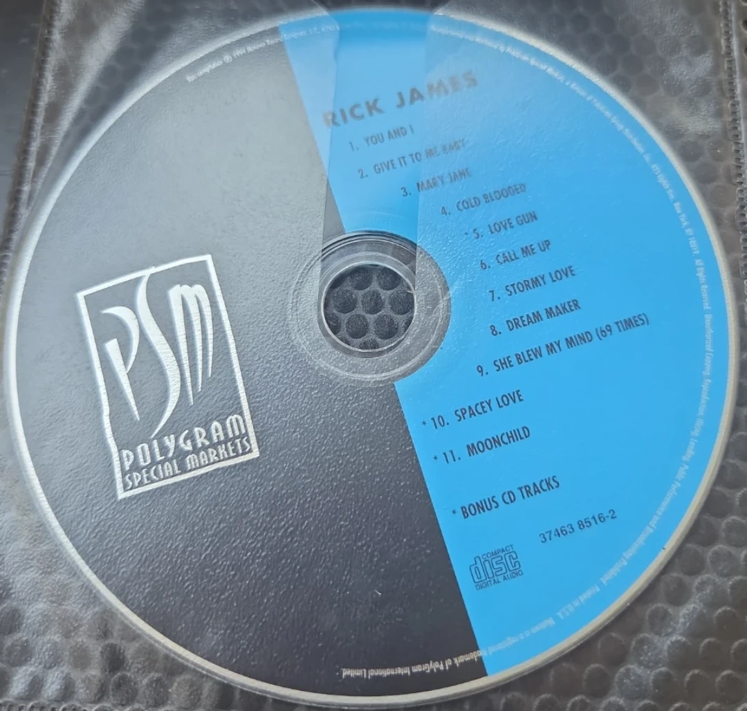 Rick James CD - Special Markets Edition - photo 2