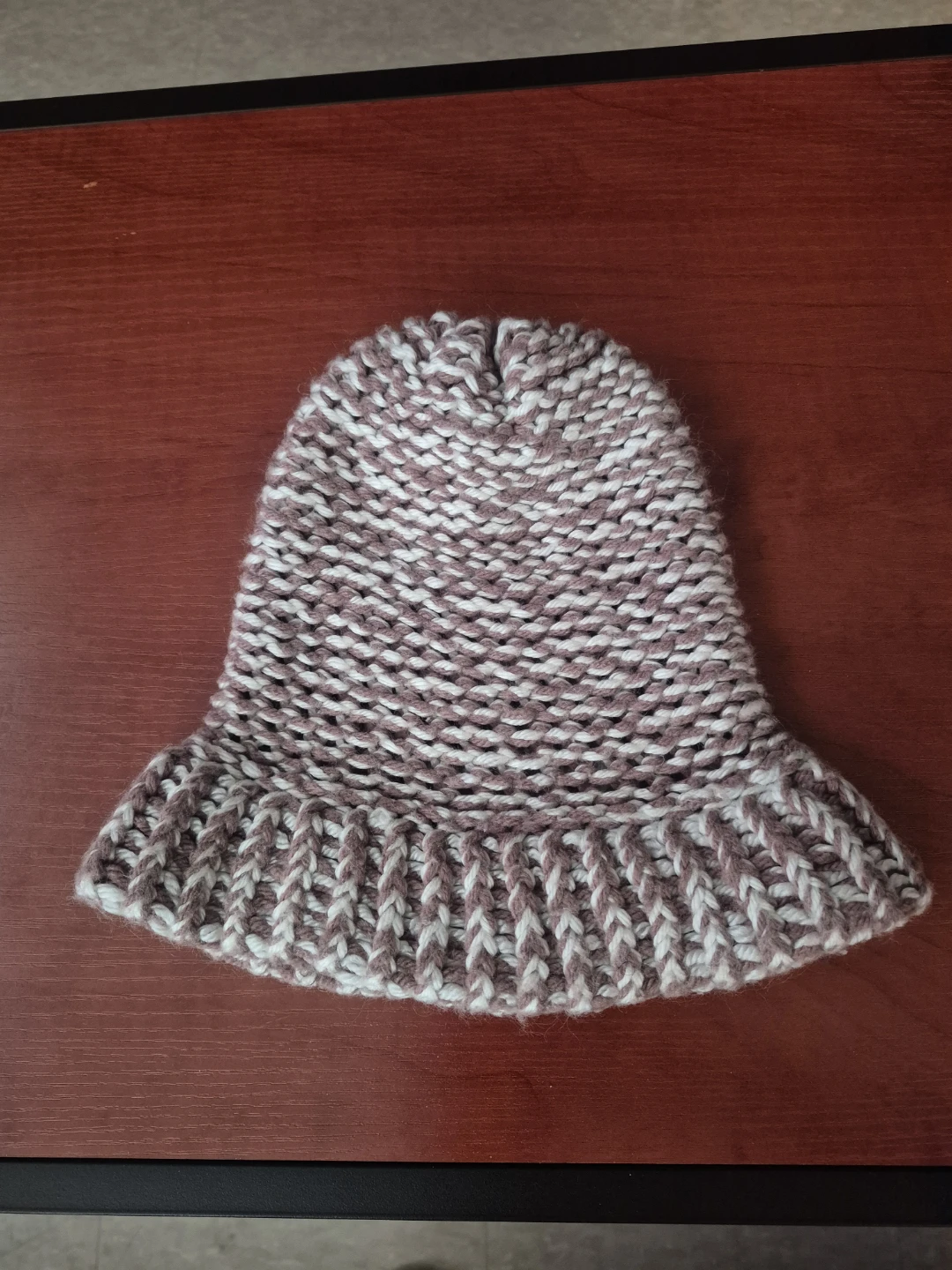 Hand-Knit Beanie Hat