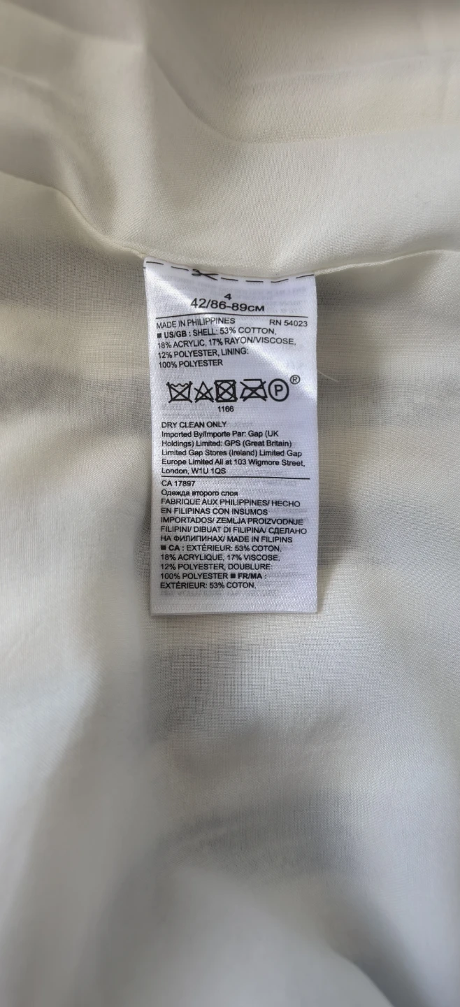 Banana Republic Striped Pencil Skirt Size 4 - photo 5