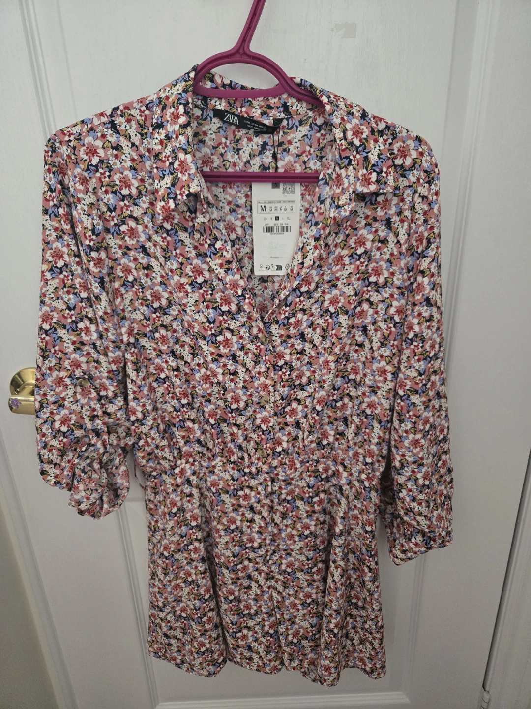 Brand new ZARA Floral Print Dress