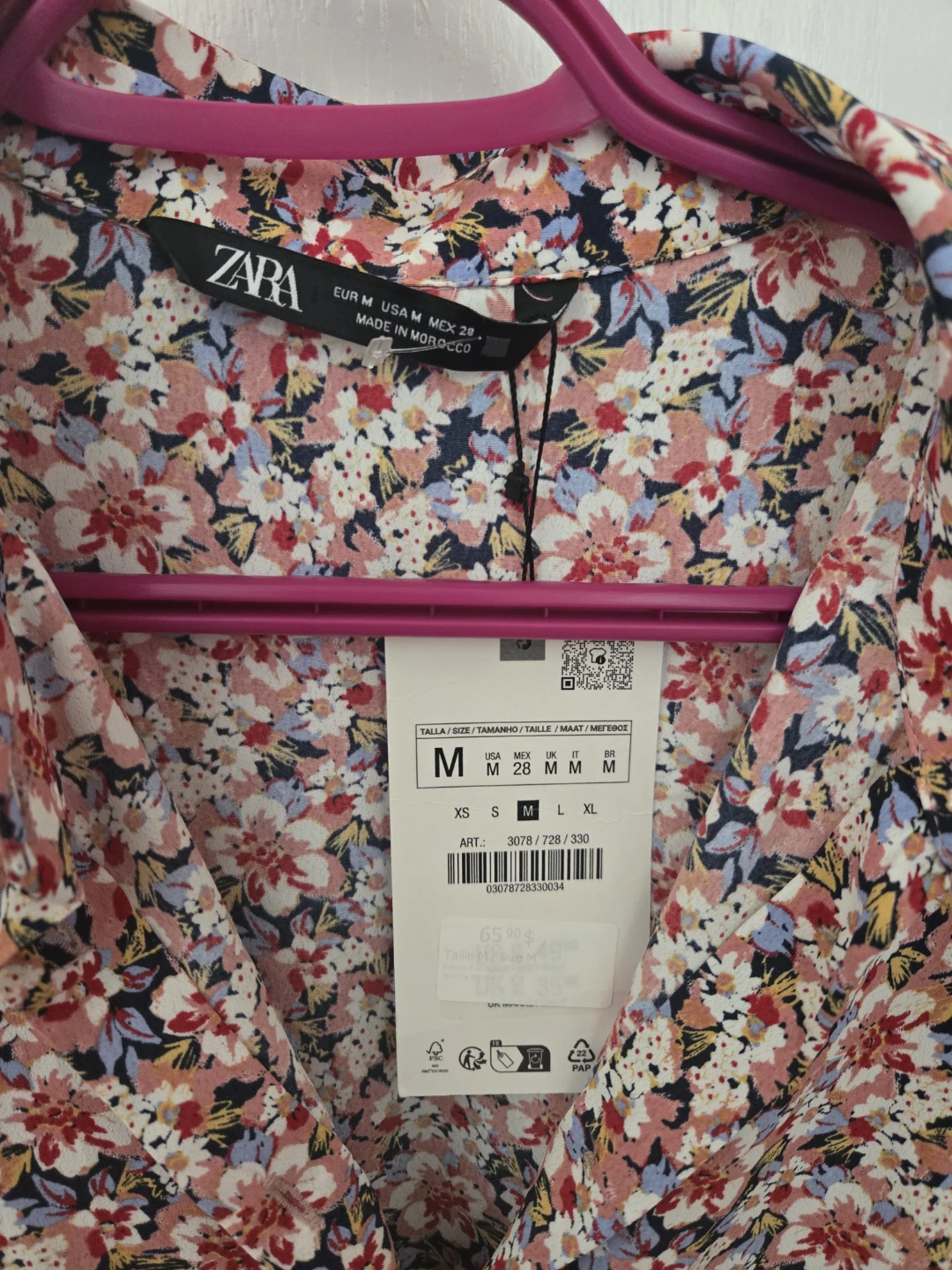 Brand new ZARA Floral Print Dress - photo 2