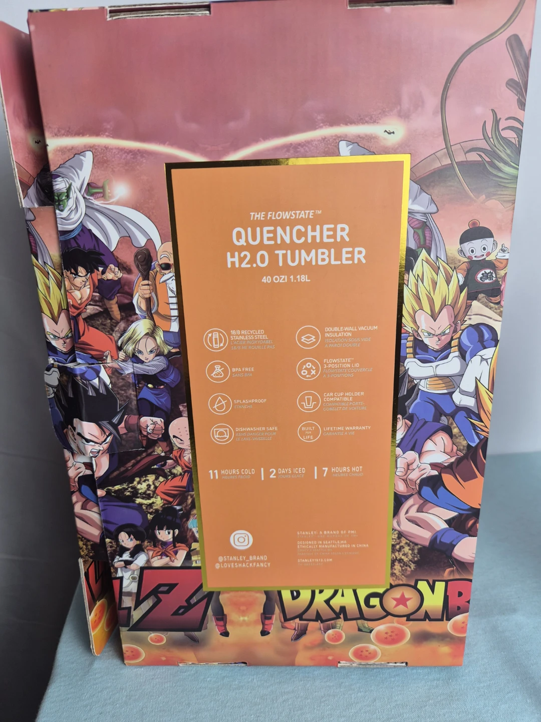 🐉Dragon Ball Z  Stanley Tumbler - 40 oz - photo 3