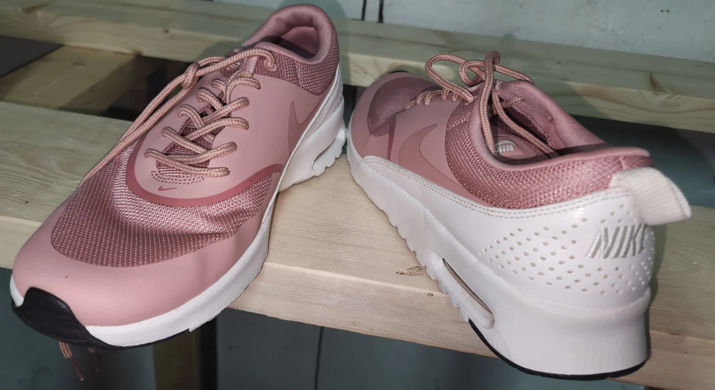Nike Women's Air Max Thea Rose Gold Sneakers Size 9 - photo 2