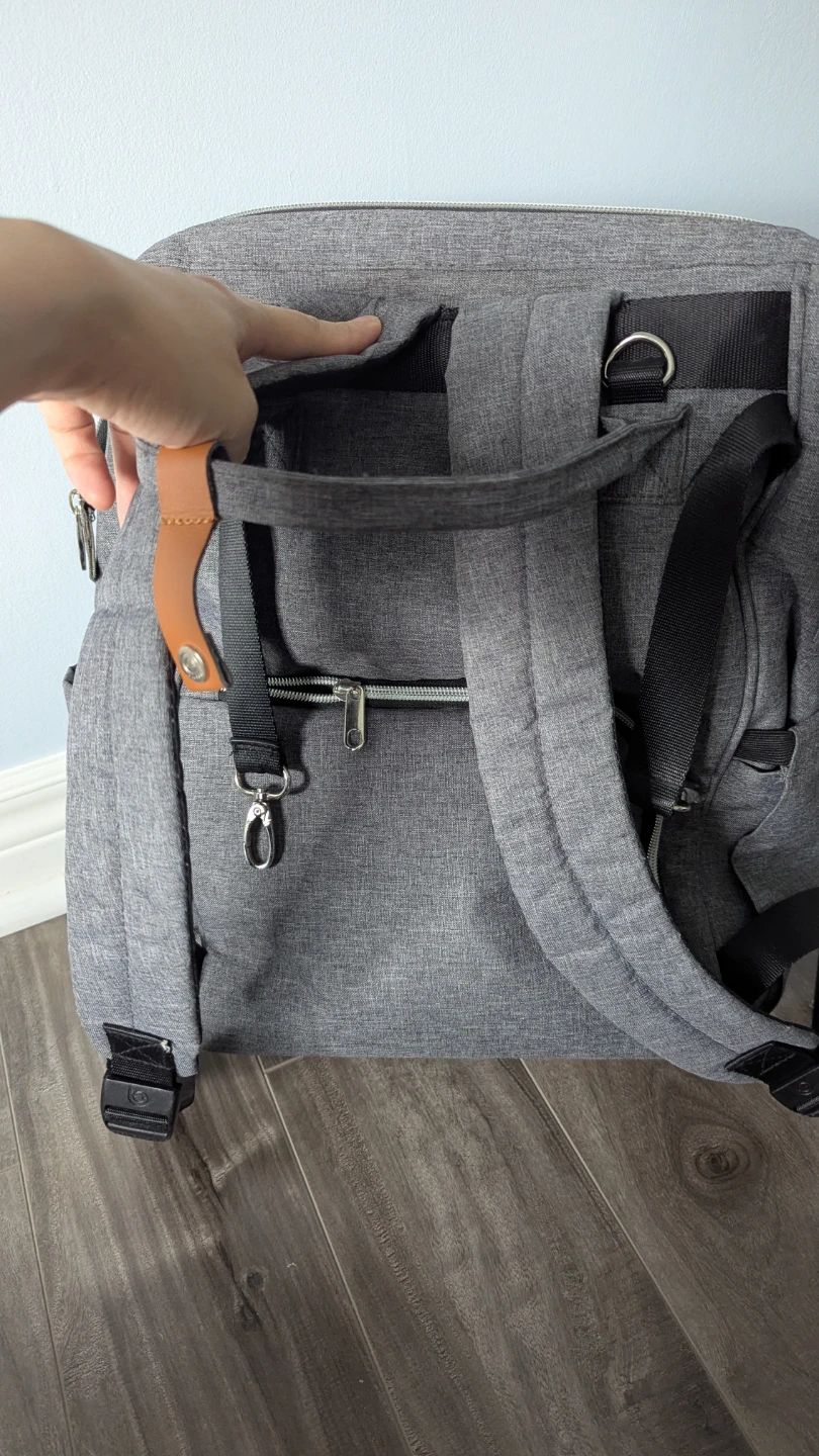 Grey Diaper Bag Backpack (Lekebaby) - photo 5