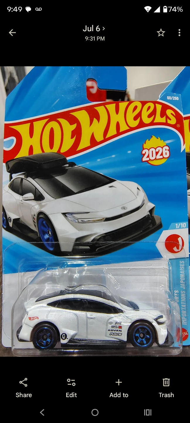 3 Hot Wheel Toyota Prius Custom - photo 5
