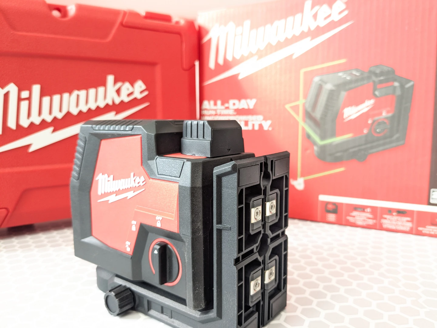 USB RECHARGEABLE Milwaukee Green Laser Combo Kit - photo 3