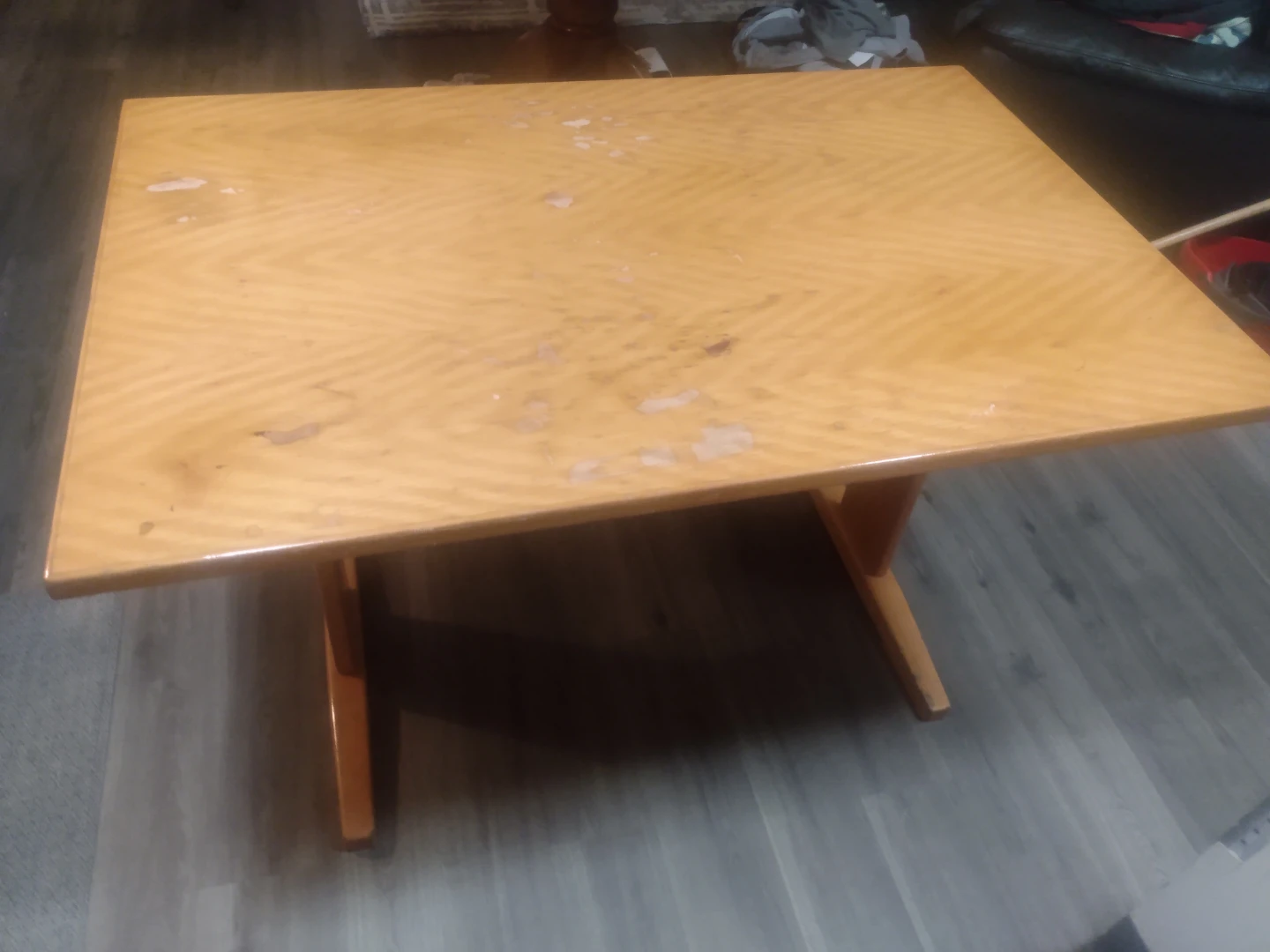 Wooden kitchen table - photo 3