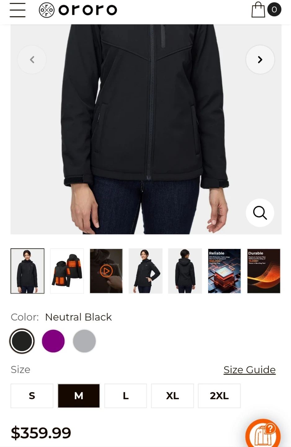 FOR SALE – Brand New ORORO Heated Jacket - photo 2