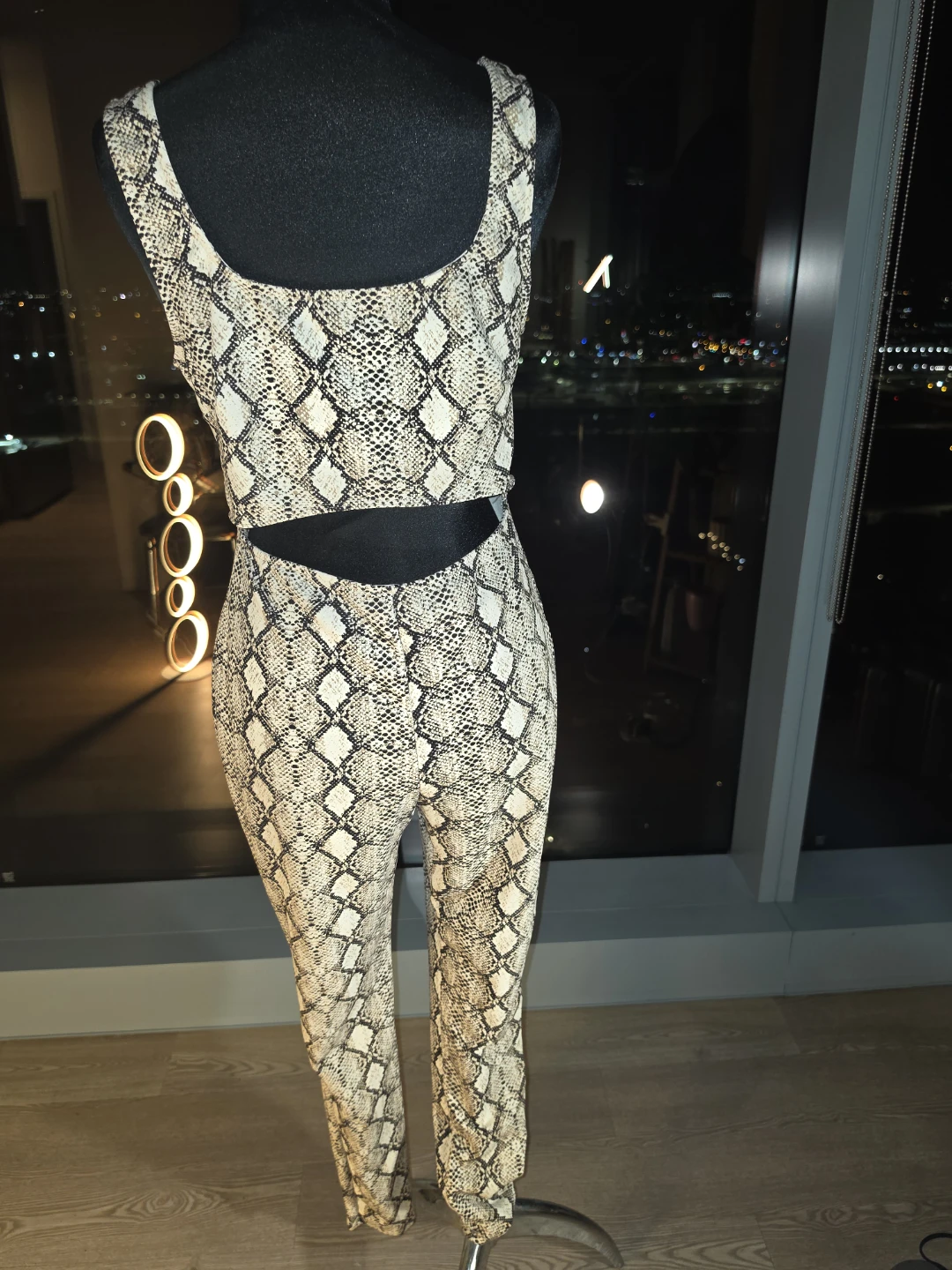 Women's Snake Print Jumpsuit - photo 2