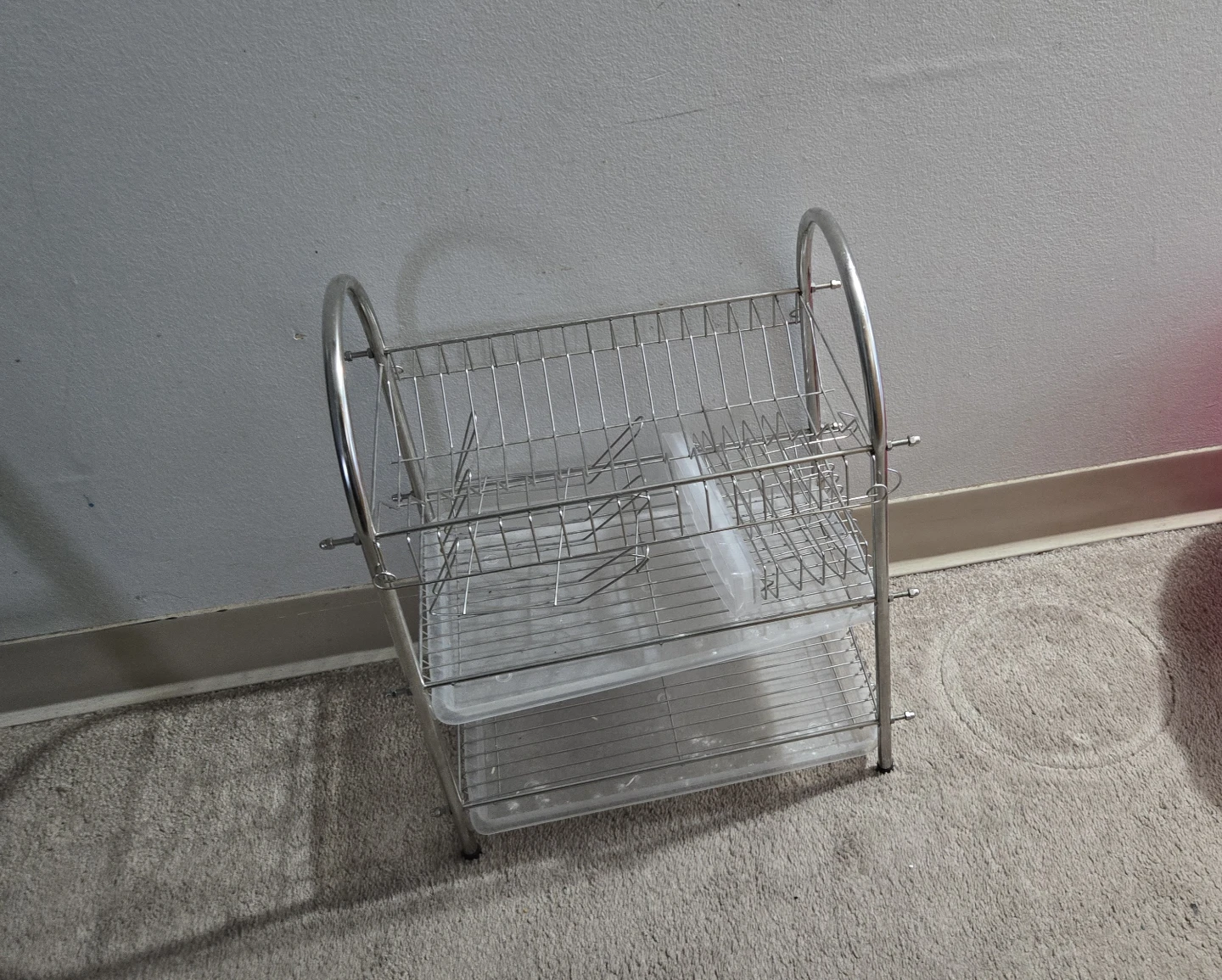 2-Tier Stainless Steel Dish Rack