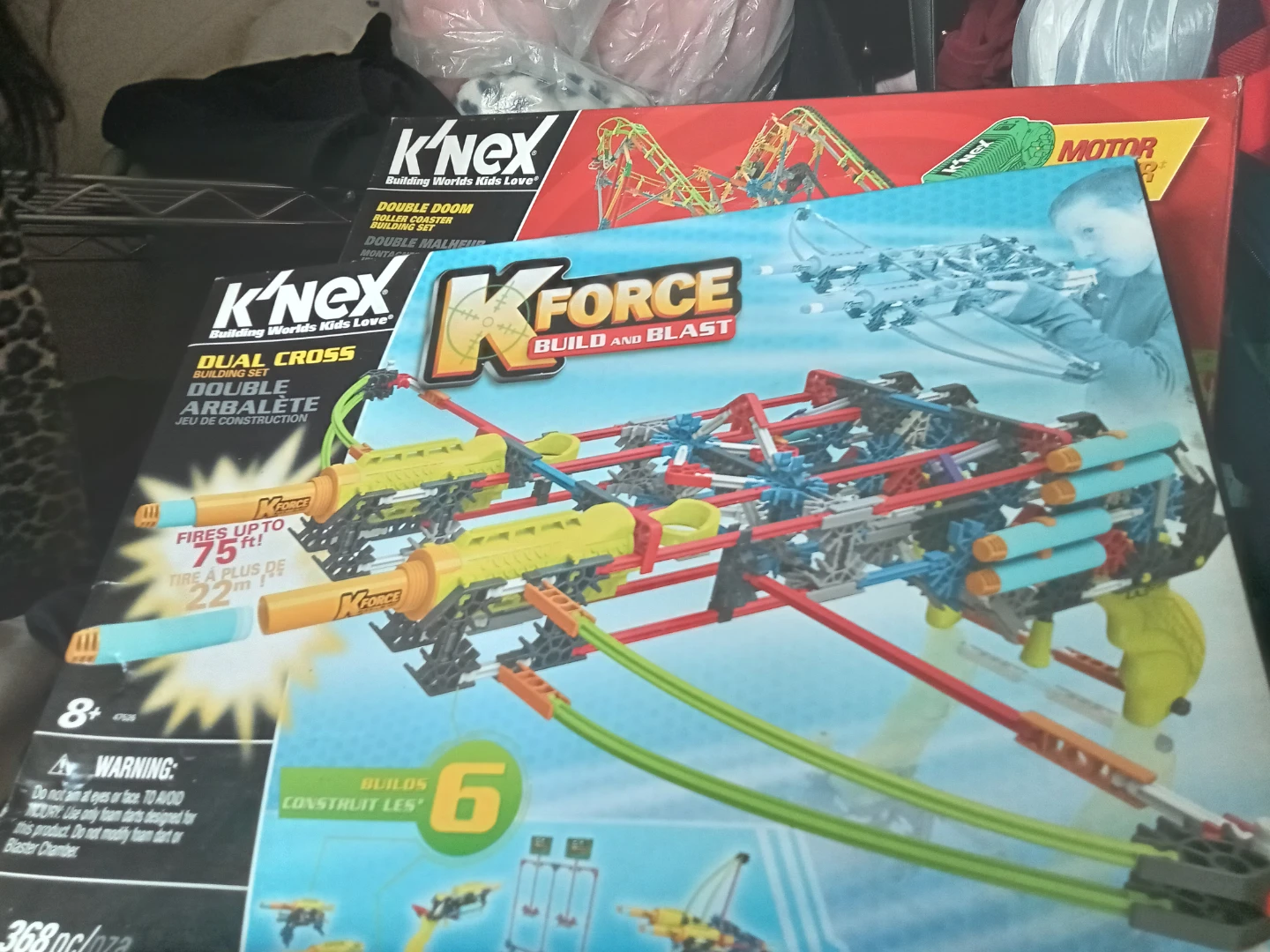 K'NEX K-Force Dual Cross Double Arbalète Building Set