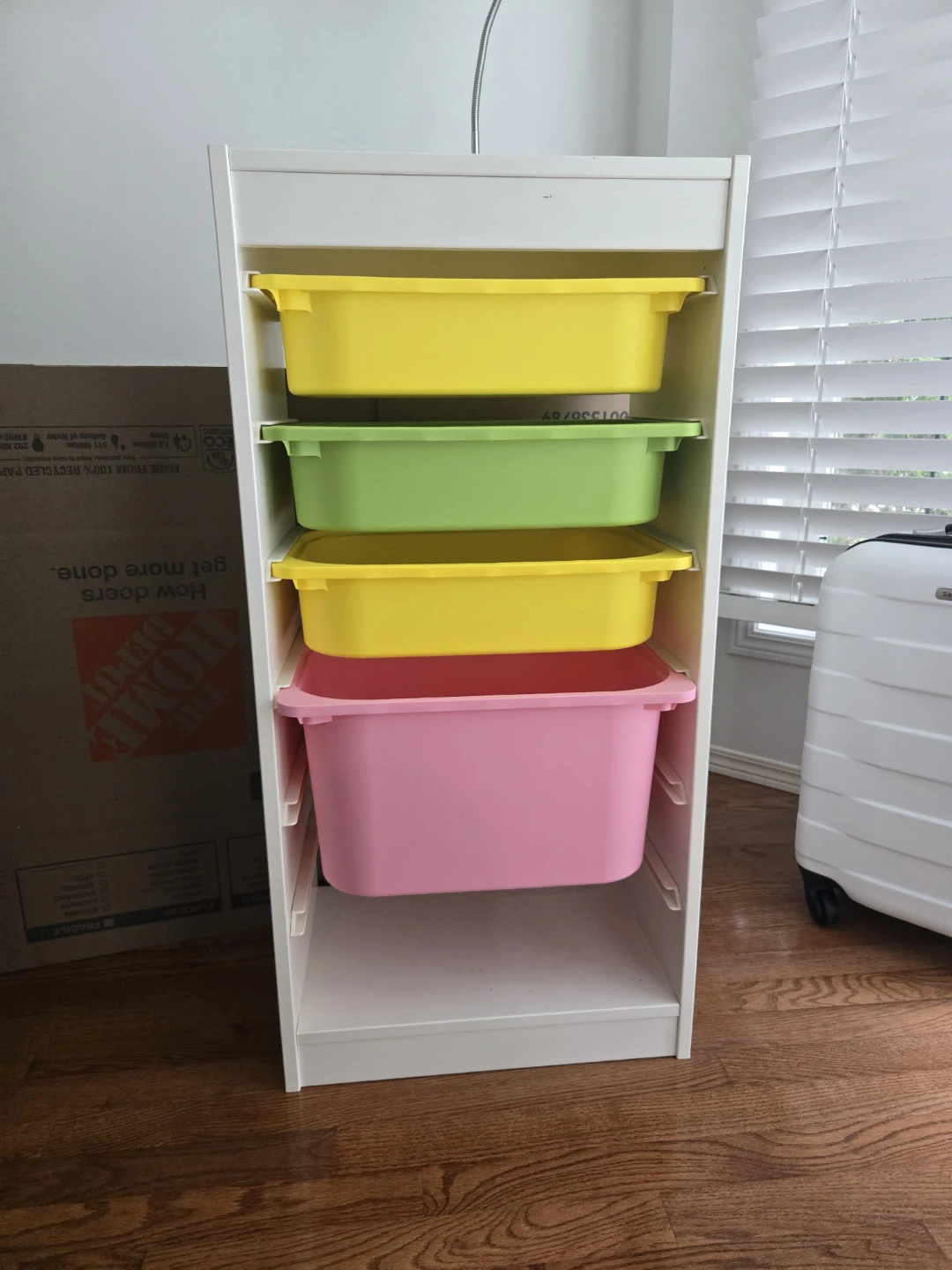 IKEA TROFAST Storage Unit with 4 Bins - photo 3
